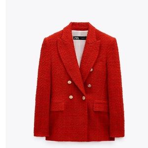 Zara - Red Blazer - Women XS - New!